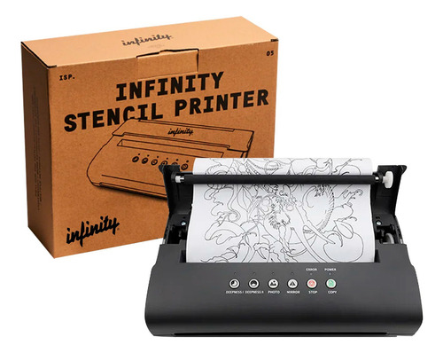 Infinity Stencil 100 Hojas Termocopiadora