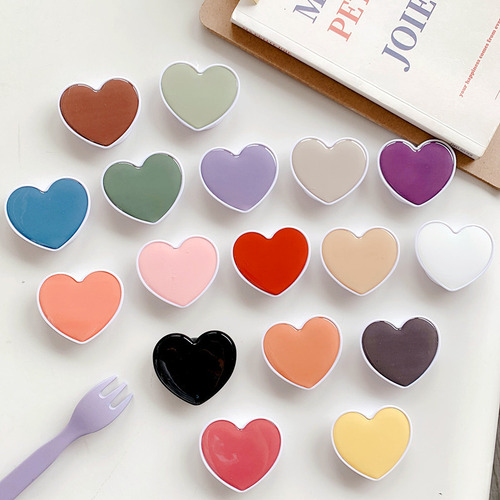 Verde Océano Oscuro P17 - Creative Heart Popsocket Pure Colo