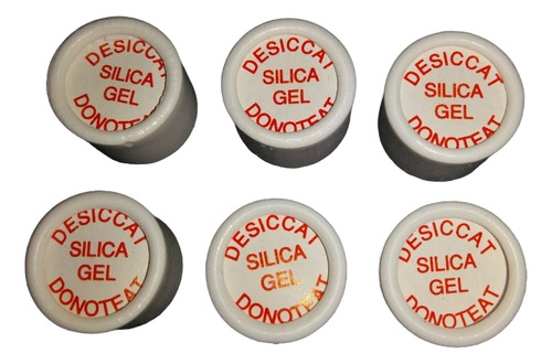 Capsulas Plasticas Silica Gel X 250 Unidades