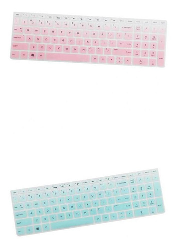 2 Funda Protectora De Teclado Para Hp Extraíble Y Lavable