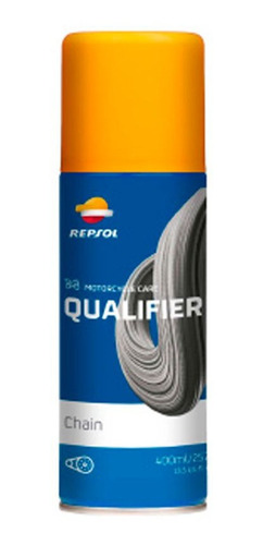 Lubricante De Cadena Moto Repsol Chain Spray 400ml 9 Pzs