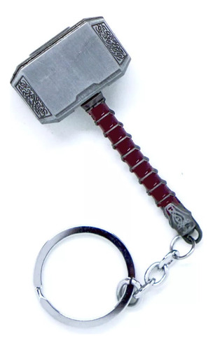 Chaveiros De Metal Thor Machado +thor Hammer Os Vingadores