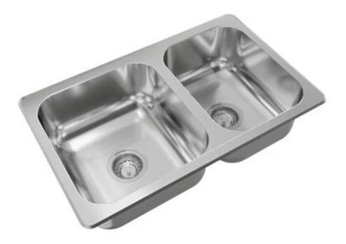 Johnson Bacha Cocina Doble R63/18f Acero 304