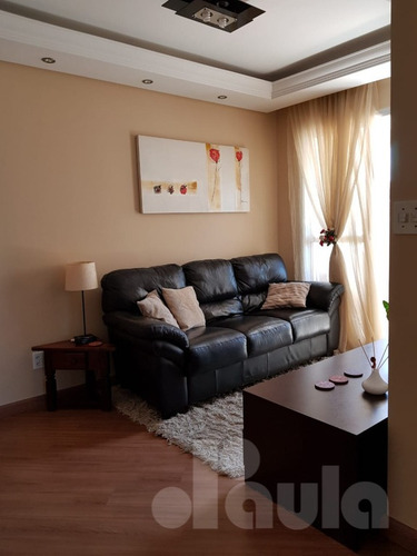 Imagem 1 de 14 de Apartamento Mobiliado 55m² Vila Guiomar Em Santo André - 1033-12069