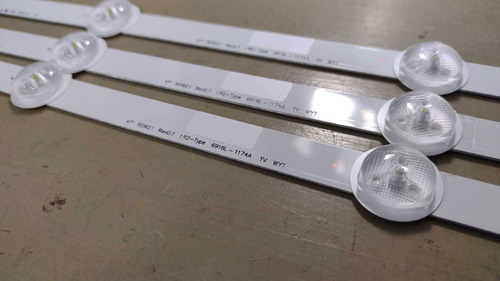Imagen 5 de 10 de Set Kit Led LG 47la6200 47la6130 47ln5700