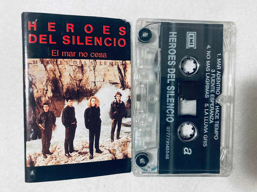 Heroes Del Silencio El Mar No Cesa Cassette Casete Mex 1991