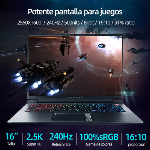 Thunderobot Zero Ultra I9 13900hx 32gb 1tb Ssd 240hz Laptop (Usado)