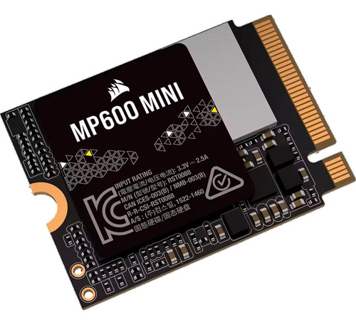 Ssd Corsair Mp600 1tb M.2 2230 Pcie 4.0 Interno