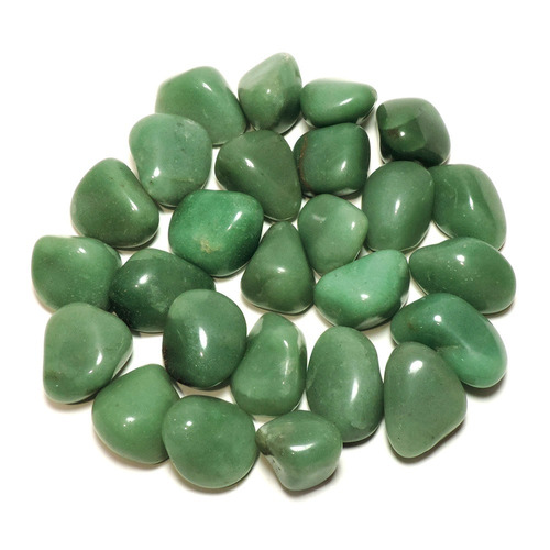 Pedra Natural Rolada Polida Quartzo Verde Berkat Sku 16060