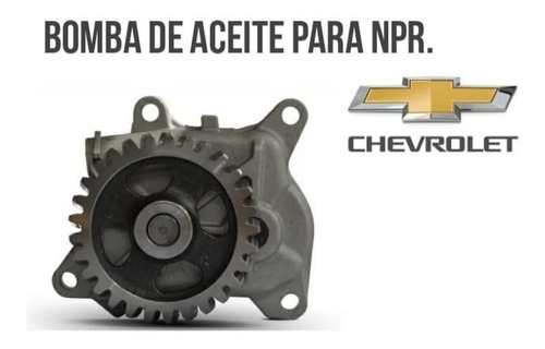 Bomba De Aceite Chevrolet Npr 4hg1t 4he1t 4hf1