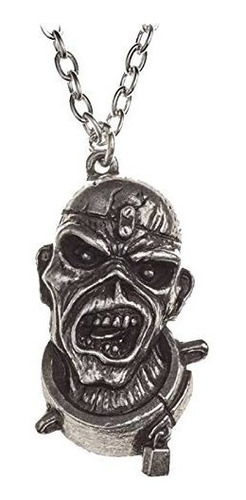 Collar - Iron Maiden Necklace Pendant Piece Of Mind Eddie Of