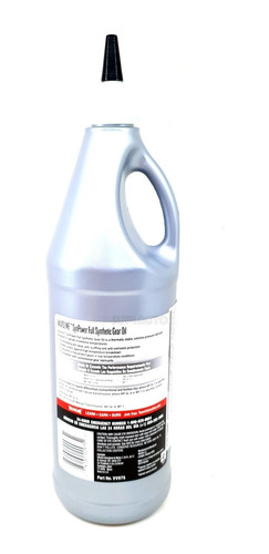 Imagem 2 de 3 de Óleo Lubrificante Valvoline Synpower Sae 75w90 Gear Oil