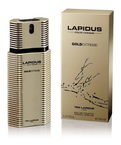 Perfume Ted Lapidus Gold Extreme Edt 100ml Hombre - Original