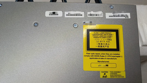 Swich De Red Ethernet Cisco Catalyst C3850-24 Puertos
