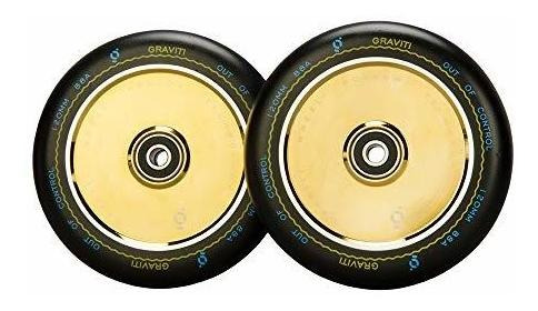 Graviti 1 Par Pro Stunt Scooter Wheel 120mm Ruedas Huecas Co