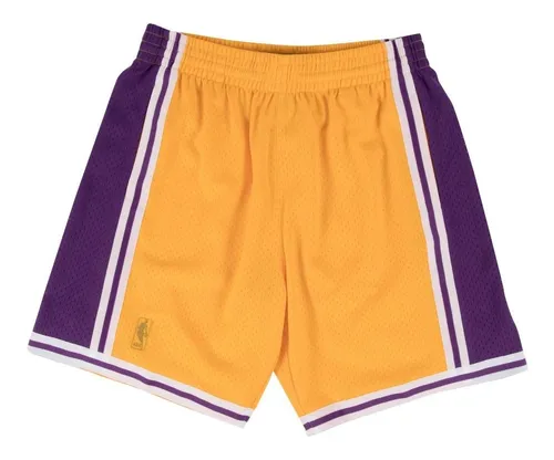 Mitchell and ness sales lakers shorts lebron