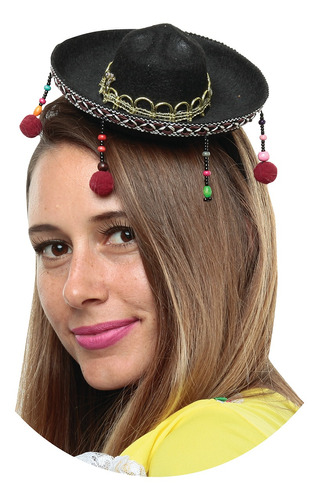 Diadema Sombrero De Charro Fiestas Patrias Ghoulish