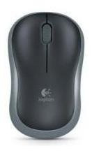 Mouse Logitech M185 Dark Grey Optico Inalambrico Mini Recept