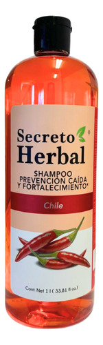 Shampoo Secreto Herbal Anticaída Y Fortalecimiento Chile 1 L