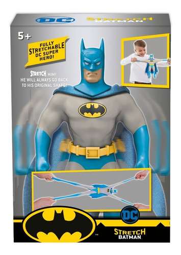 Batman Muñeco Elastico Grande Stretch Dc