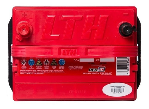 Bateria Lth Hi-tec Dodge Attitude 2021 - H-35-585