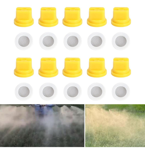 Para Bicos De Pulverização De Spray De Ventilador De Amarelo