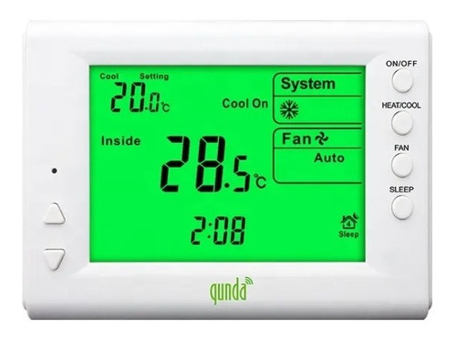 Termostato Etapa 1 Digital Hvac09 Para Aires Acondicionados