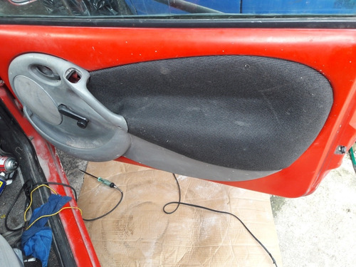2 Piezas Par De Tapa Puerta Ford Ka, En Fibra Y Vestidura