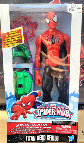 Spiderman Ultimate Titan Hero Anti Goblin 30 Cm Marvel Araña (Usado)