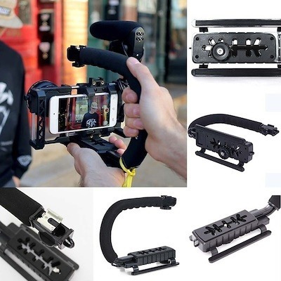 Suporte De Mão Estabilizador Camera Smartphone Go Pro Dslr
