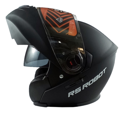 Imagen 1 de 8 de Casco Rebatible Hawk Integral C/lentes Retraibles