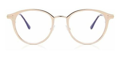 Montura - Eyeglasses Tom Ford Ft 5528 -b 029 Shiny Rose Gold