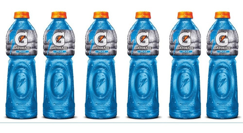 Gatorade Cool Blue 1,25l Pack X6 Zetta Bebidas