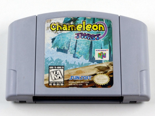 Chameleon Twist Original Nintendo 64 N64