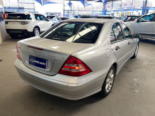 Imagem 4 de 11 de Mercedes Benz C 180 Kompressor Prata 2005