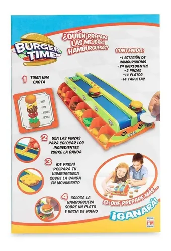 Burger time online juego de mesa
