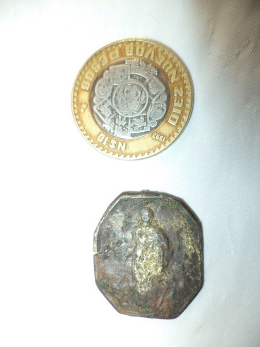 Medalla Colonial De Bronce (Usado)