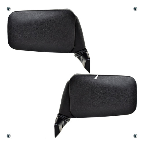 Espejo Lateral Tipo Baby Bandera Abatible Universal 2 Piezas