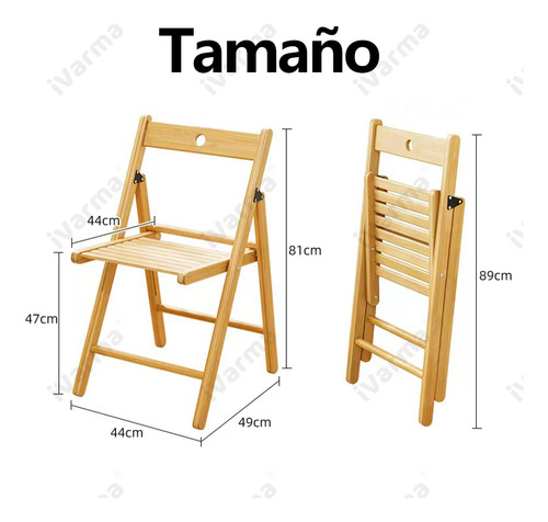 Silla De Comer & Estudio Plegable Moderna Y Minimalista