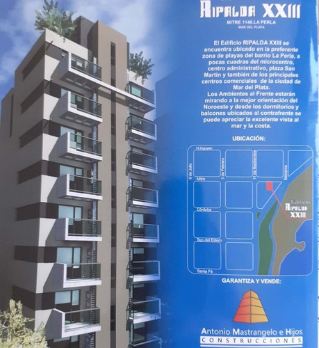 Imagen 2 de 2 de Departamento En Venta. 3 Amb. 2 Dor. 101 M2. 93 M2 Cub