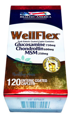 Wellflex Healthy America 120u - Unidad a $950
