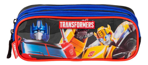 Estojo Sestini Transformers 2 Fechos 66236-00