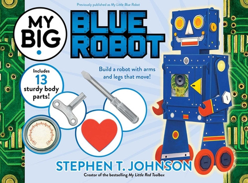 My Big Blue Robot, de Johnson, Stephen T.. Editorial PAULA WISEMAN BOOKS, tapa blanda en inglés