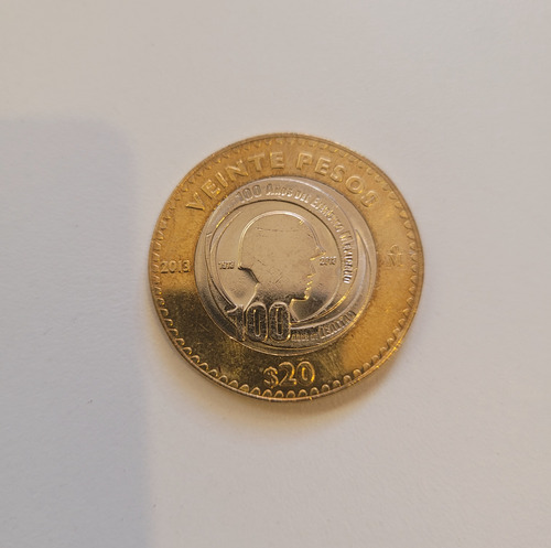 1 Moneda De 20 Pesos Ejército Mexicano Nueva Excelente