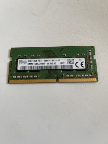 Hynix Hma81gs6djr8n 1 X 8gb Ddr4-3200 (Usado)