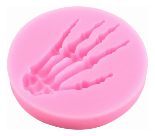 2pcs Molde De Silicona Manos De Esqueleto Fondant Resina