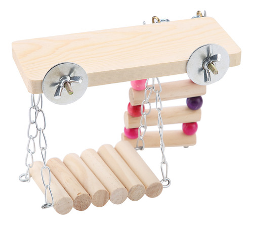 Trampolín De Madera Con Forma De Pájaro, Trampolín Y Escaler