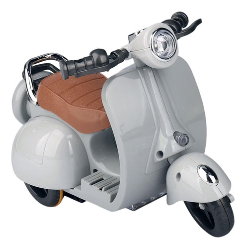 Motocicleta Juguete De Baile De Dibujos Animados, Gris