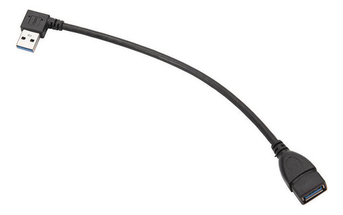 // Cable De Extensión Usb 3.0 Con Ángulo De 90 Grados,
