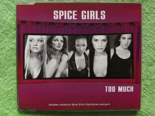 Eam Cd Maxi Single Spice Girls Too Much 1997 Geri & Melanie